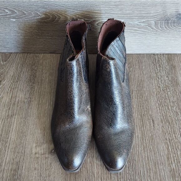 DV Dolce Vita Stella Knock Ankle Brown Bootie Size 9.5 - Picture 3 of 9